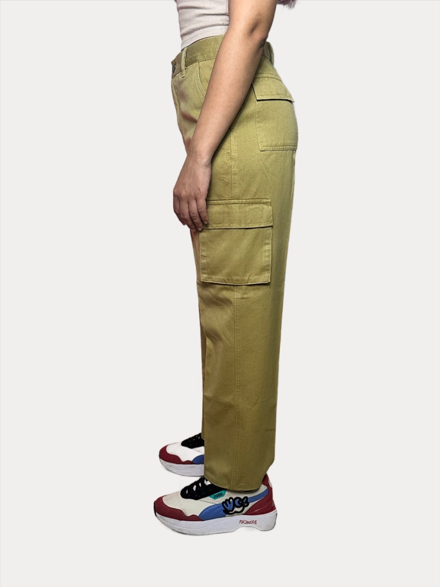 Tan Cargo Women's Jeans - Funkify