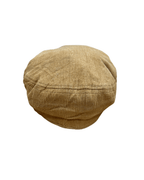 Tan Corduroy Baker Boy Cap - Funkify