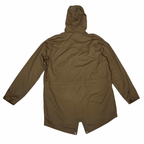 Tan Hooded long Jacket 2XL - Funkify