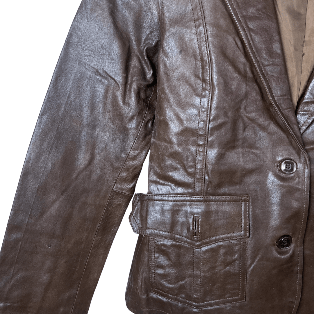 TCM Genuine Leather Women's Jacket Small - Funkify