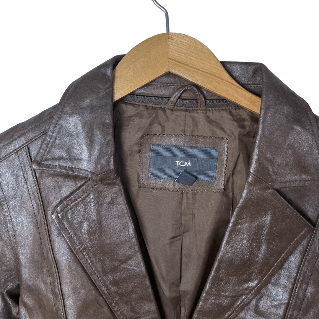 TCM Genuine Leather Women's Jacket Small - Funkify