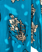 Teal Hawaiian Shirt 3XL - 4XL - Funkify