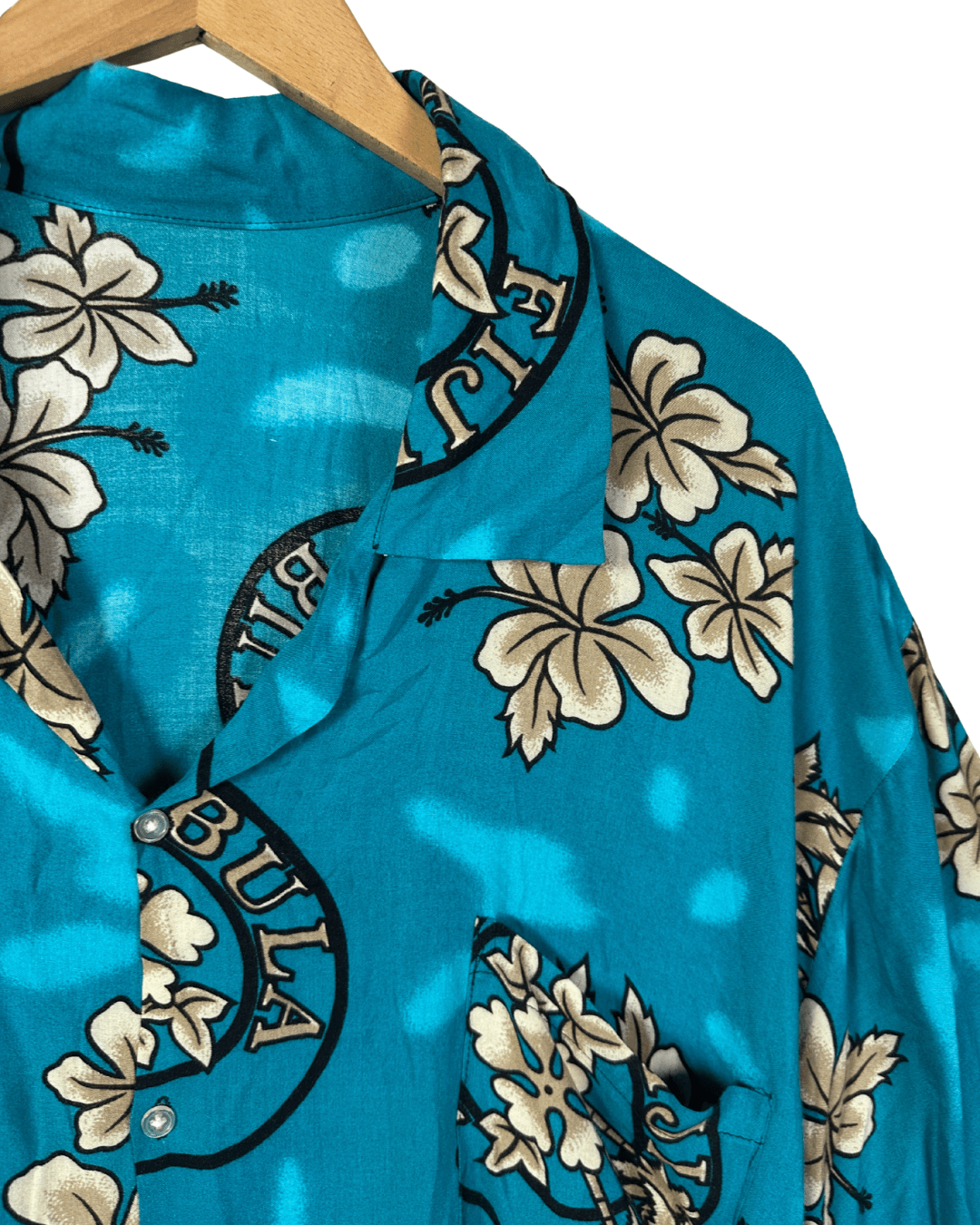 Teal Hawaiian Shirt 3XL - 4XL - Funkify