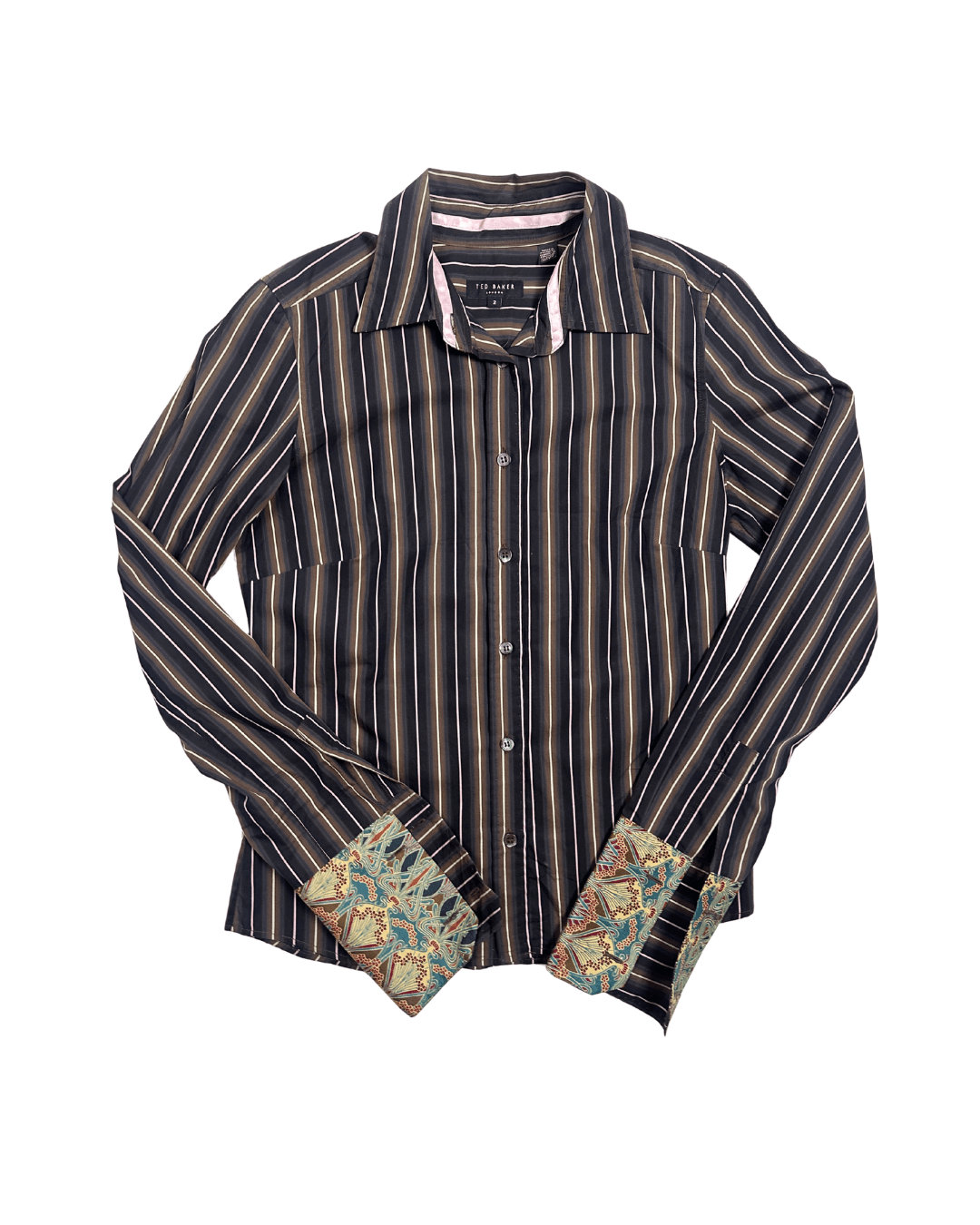 Ted Baker Long Sleeve Women's Striped Shirt - Funkify