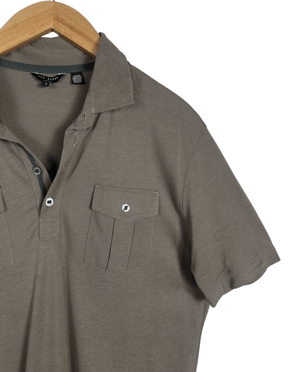 Ted Baker Polo Shirt - Large - Funkify