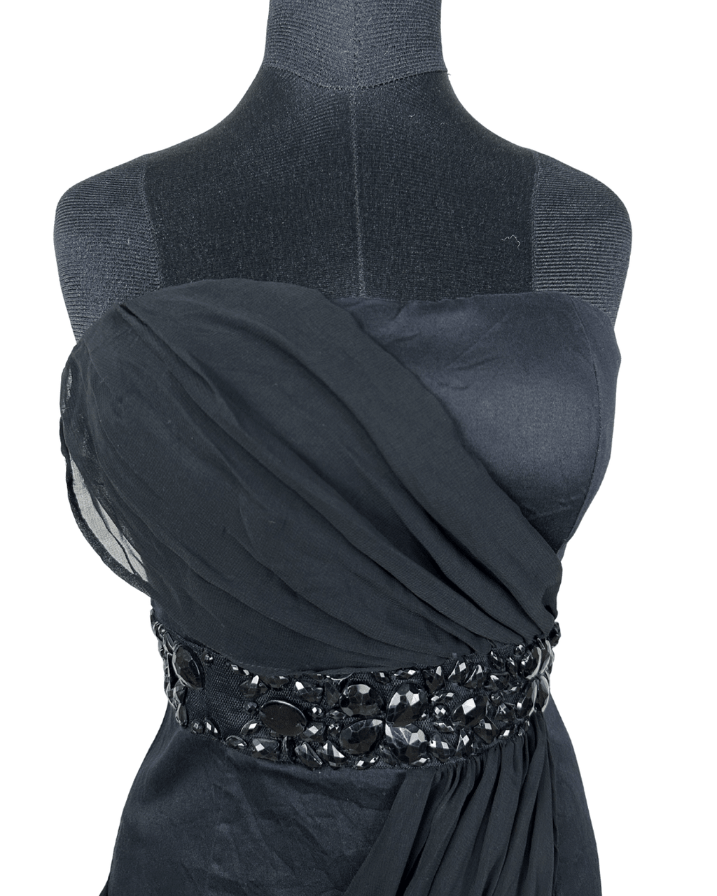 TG Strapless Embellished Waist Cocktail Dress - Funkify