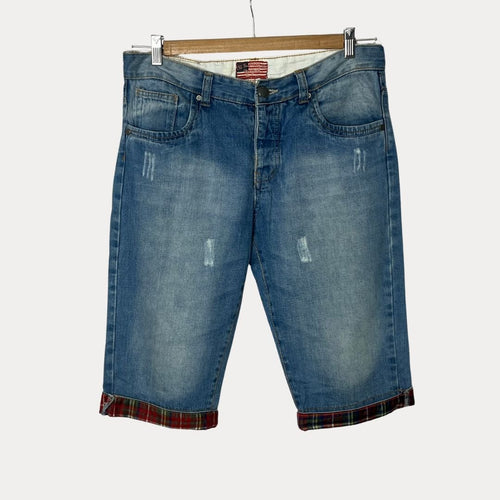 The Hilanders SQU Jorts Shorts Large - Funkify