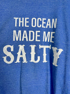 The Ocean Made Me Salty Graphic Tee - Funkify