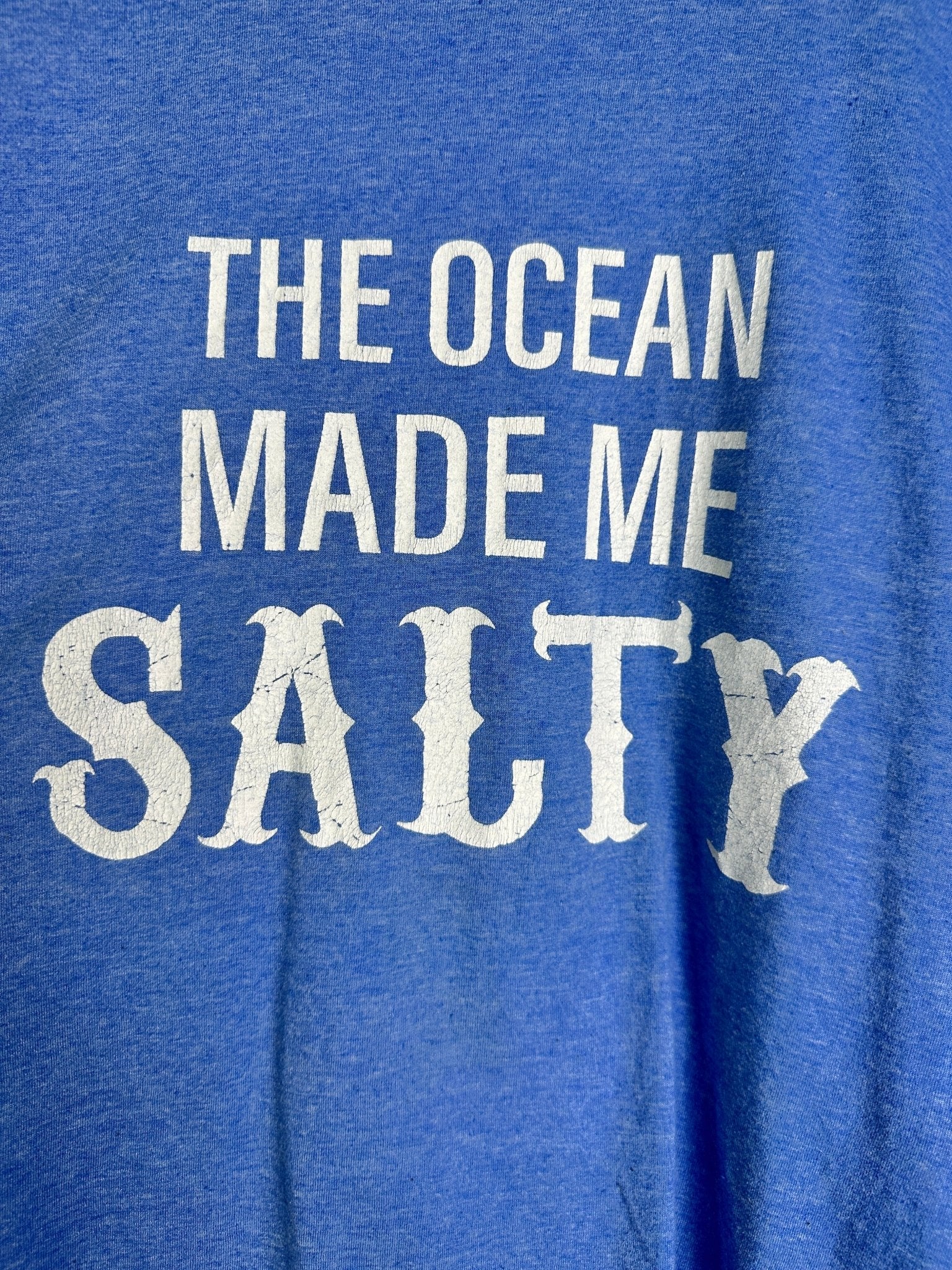 The Ocean Made Me Salty Graphic Tee - Funkify
