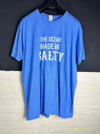 The Ocean Made Me Salty Graphic Tee - Funkify