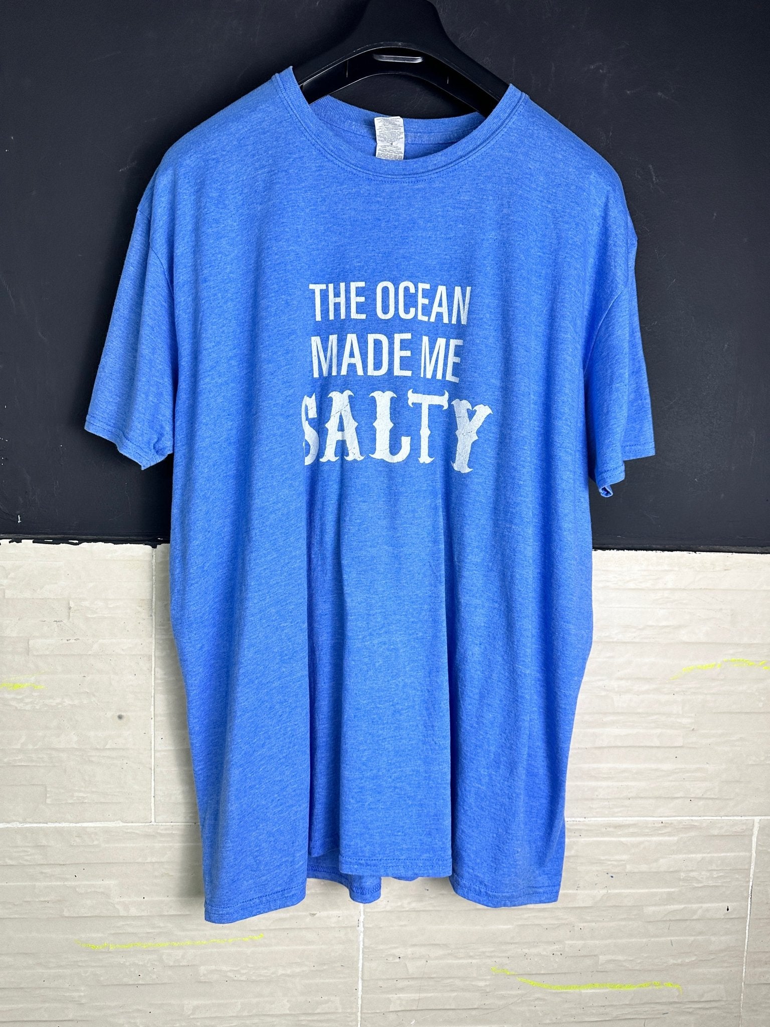 The Ocean Made Me Salty Graphic Tee - Funkify