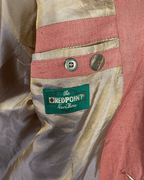 The Red Point Linen Blend Blazer - Size 54 - Funkify