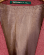 The Red Point Linen Blend Blazer - Size 54 - Funkify