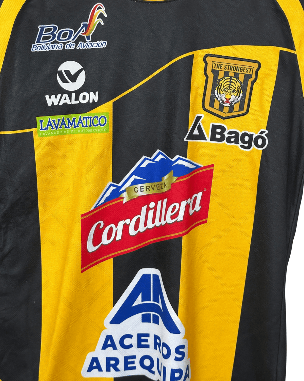 The Strongest Bolivia Football Jersey Small - Funkify