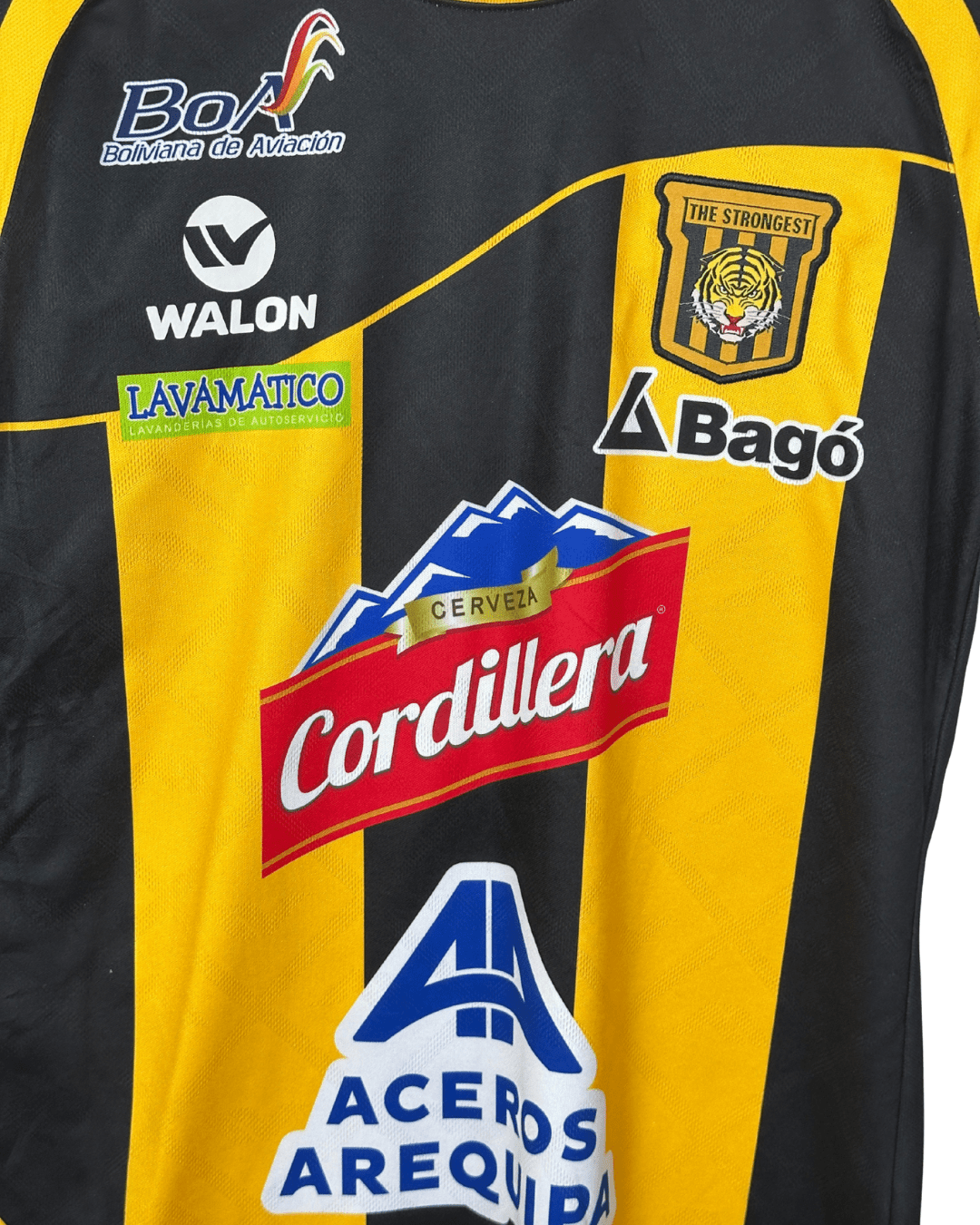 The Strongest Bolivia Football Jersey Small - Funkify