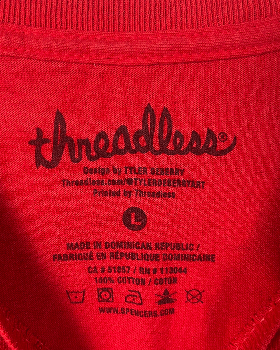 Threadless Tyler Deberry T-Shirt Large - Funkify