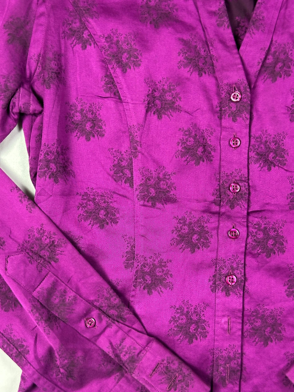 TM Lewin Fitted Women's Shirt Large - Funkify