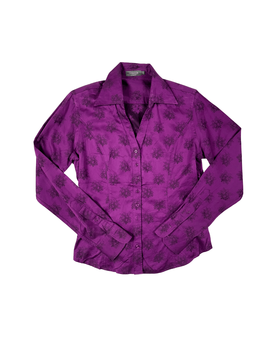 TM Lewin Fitted Women's Shirt Large - Funkify