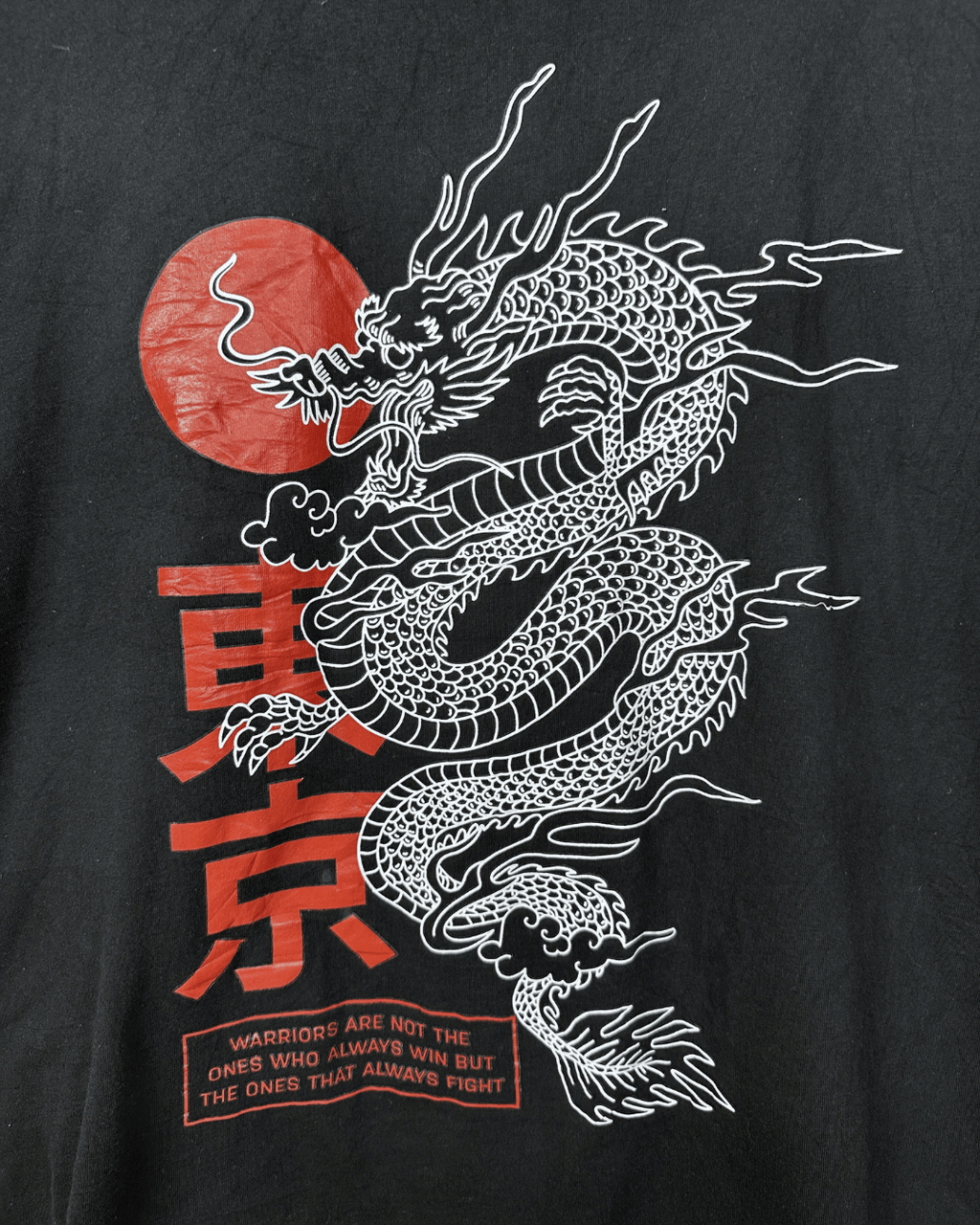 Tokyo Dragon Print T-Shirt - Funkify