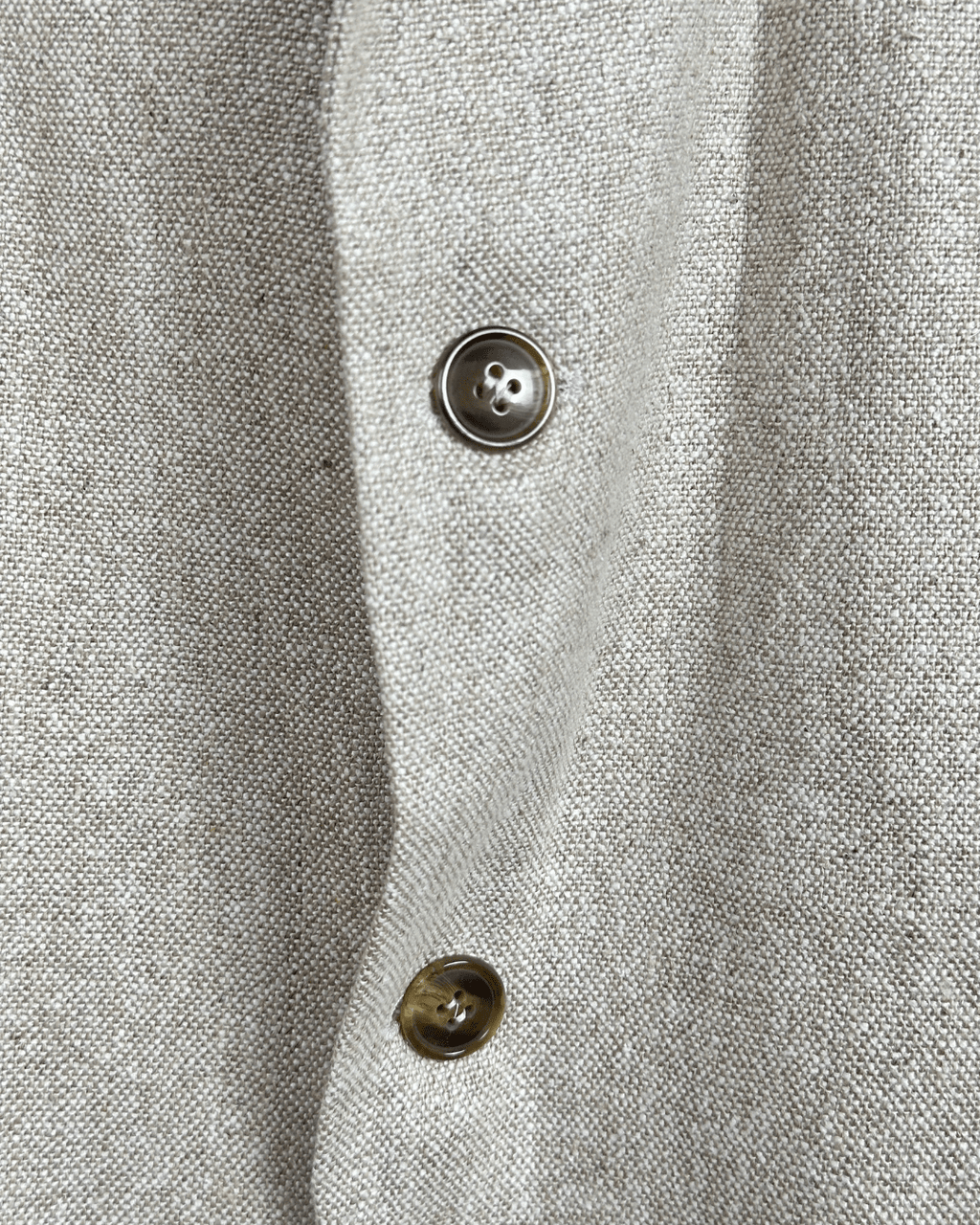 Tom Tailer Linen/Silk Blend Beige Blazer - 2XL - Funkify