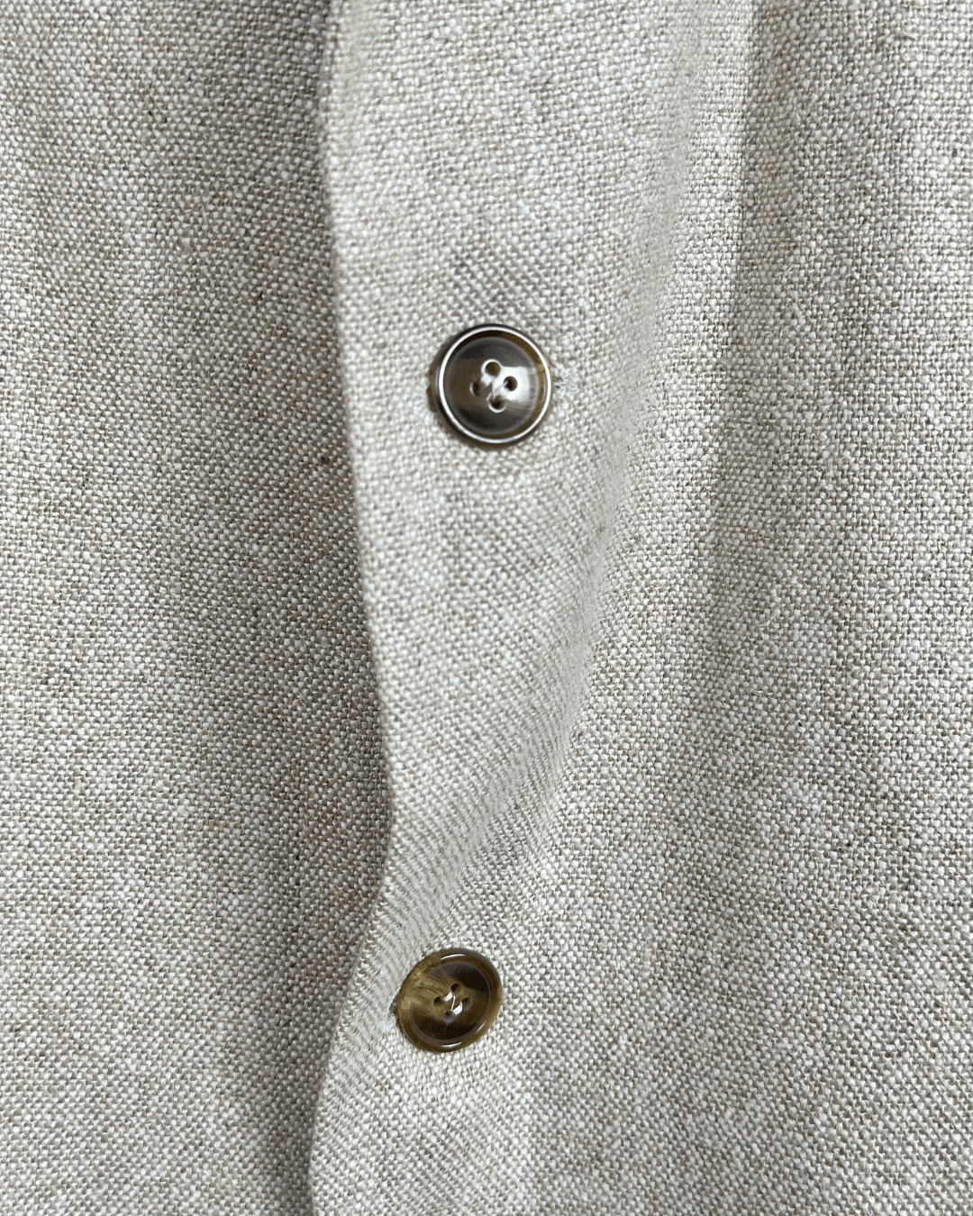 Tom Tailer Linen/Silk Blend Beige Blazer - 2XL - Funkify