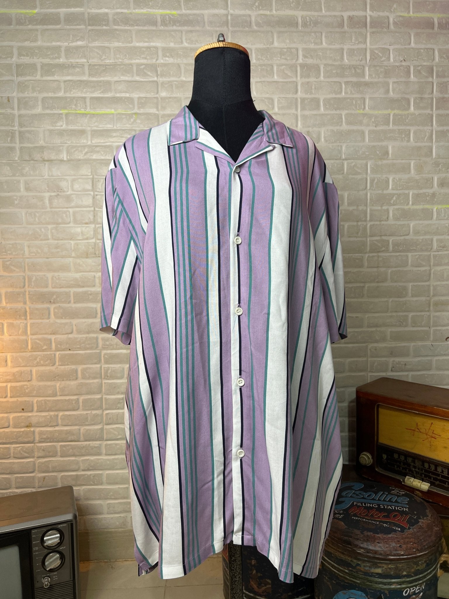 Top Man Stripped Shirt - Funkify