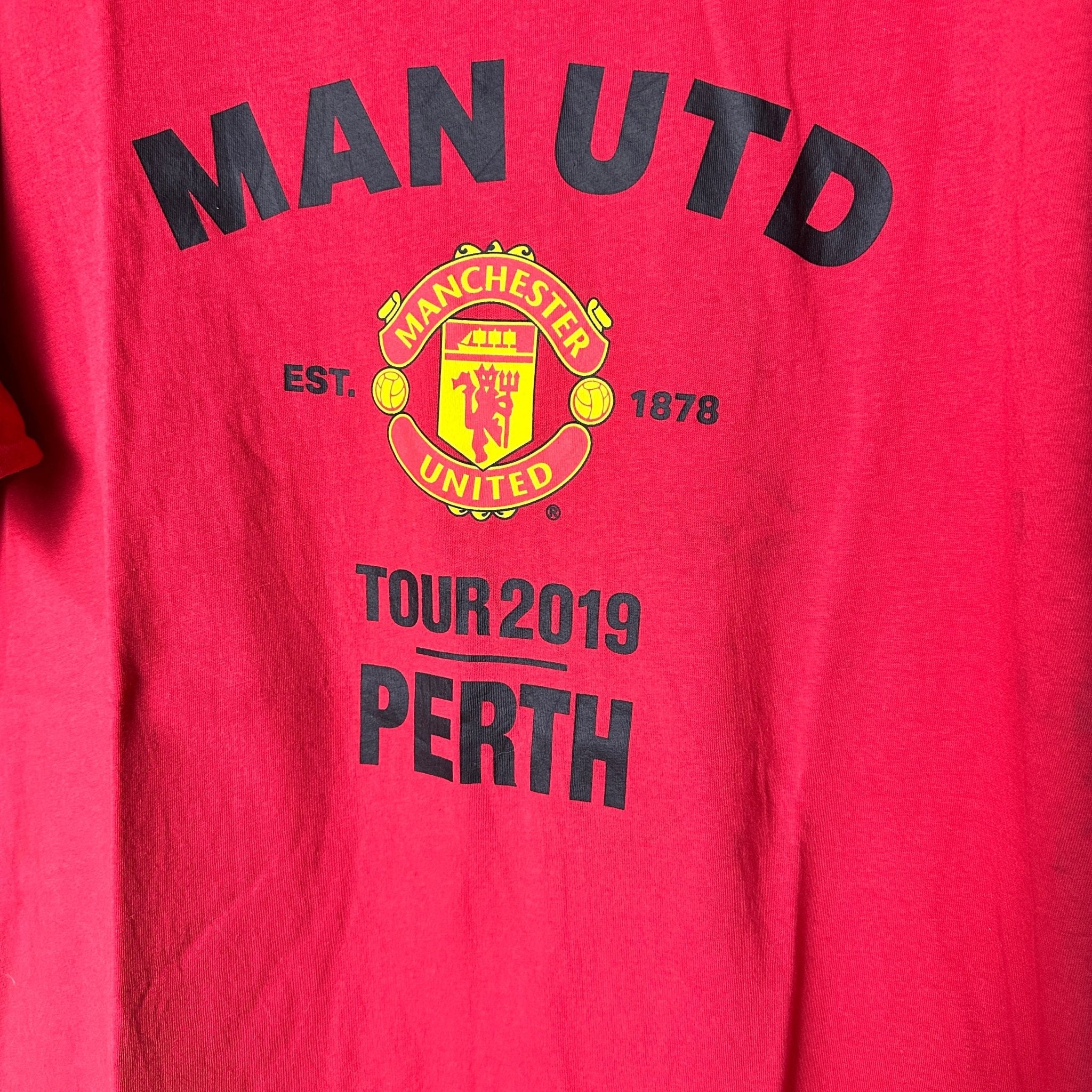 Tour 2019 Perth Manchester United Tee - Funkify