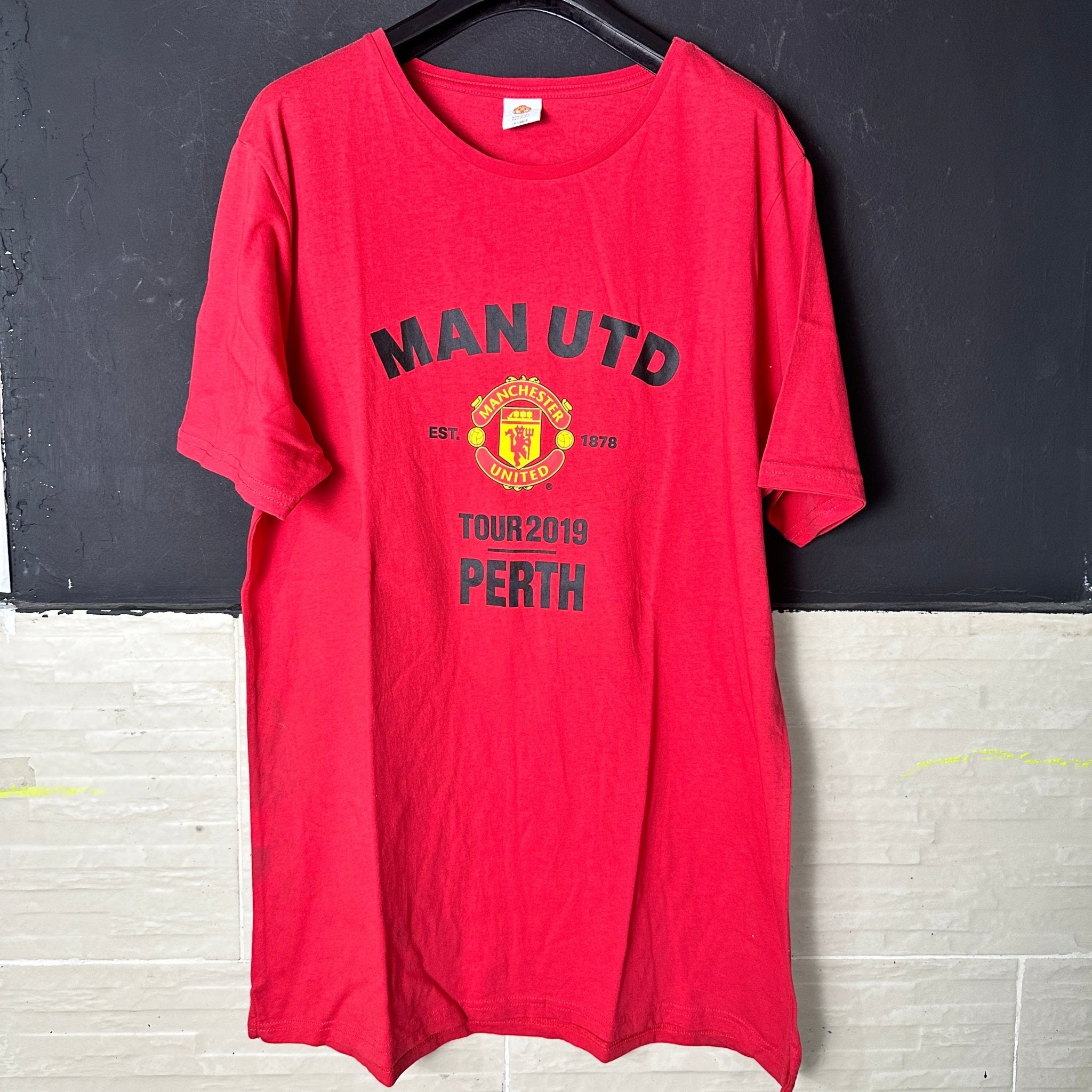 Tour 2019 Perth Manchester United Tee - Funkify