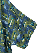 Town craft Fish Pattern Shirt 3XL - Funkify