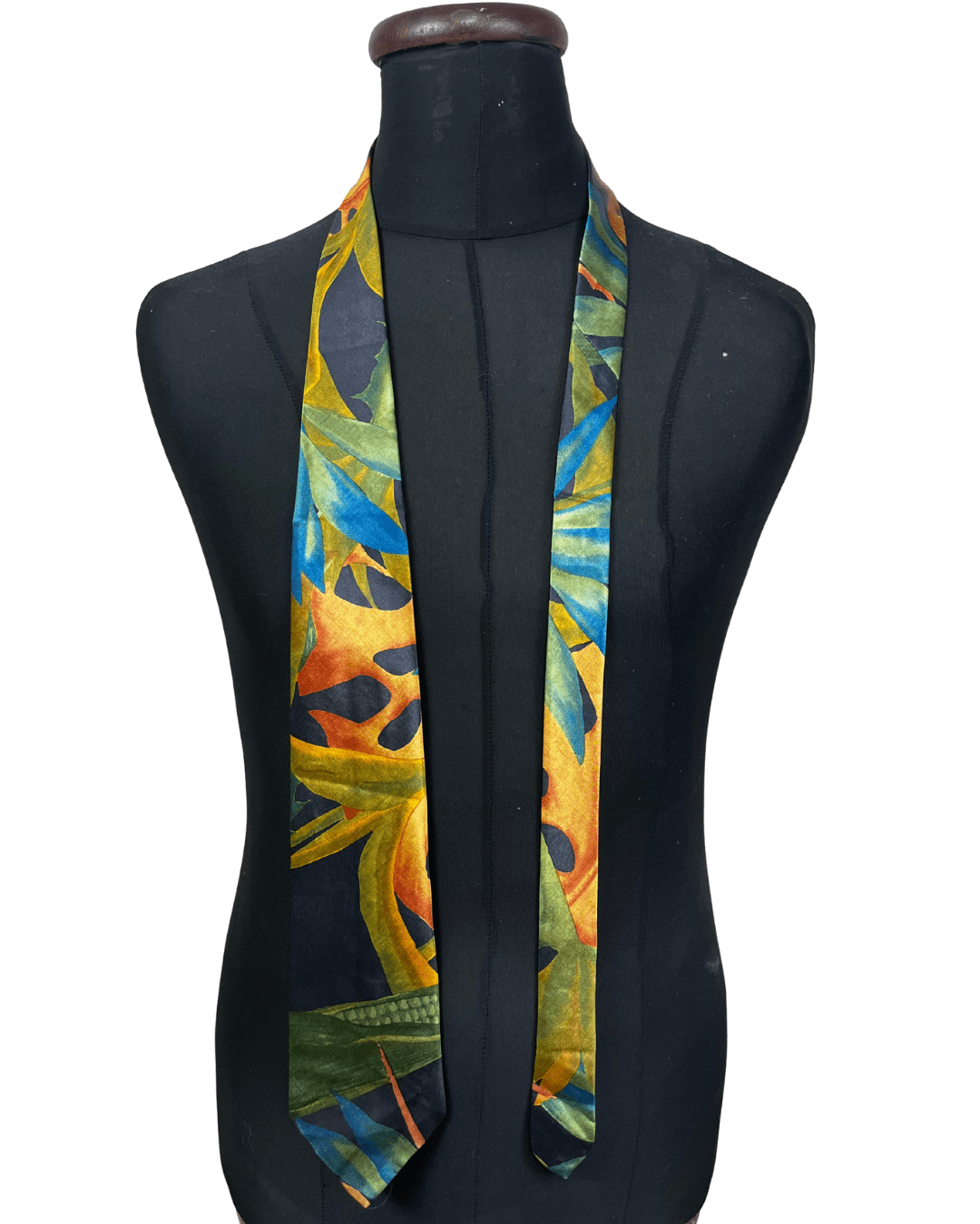TownCraft Tropical Print Necktie - Funkify