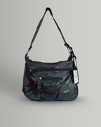 Treviso Multicolor Patch Work Genuine Leather Shoulder Bag - Funkify