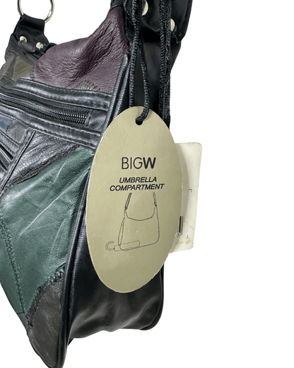 Treviso Multicolor Patch Work Genuine Leather Shoulder Bag - Funkify