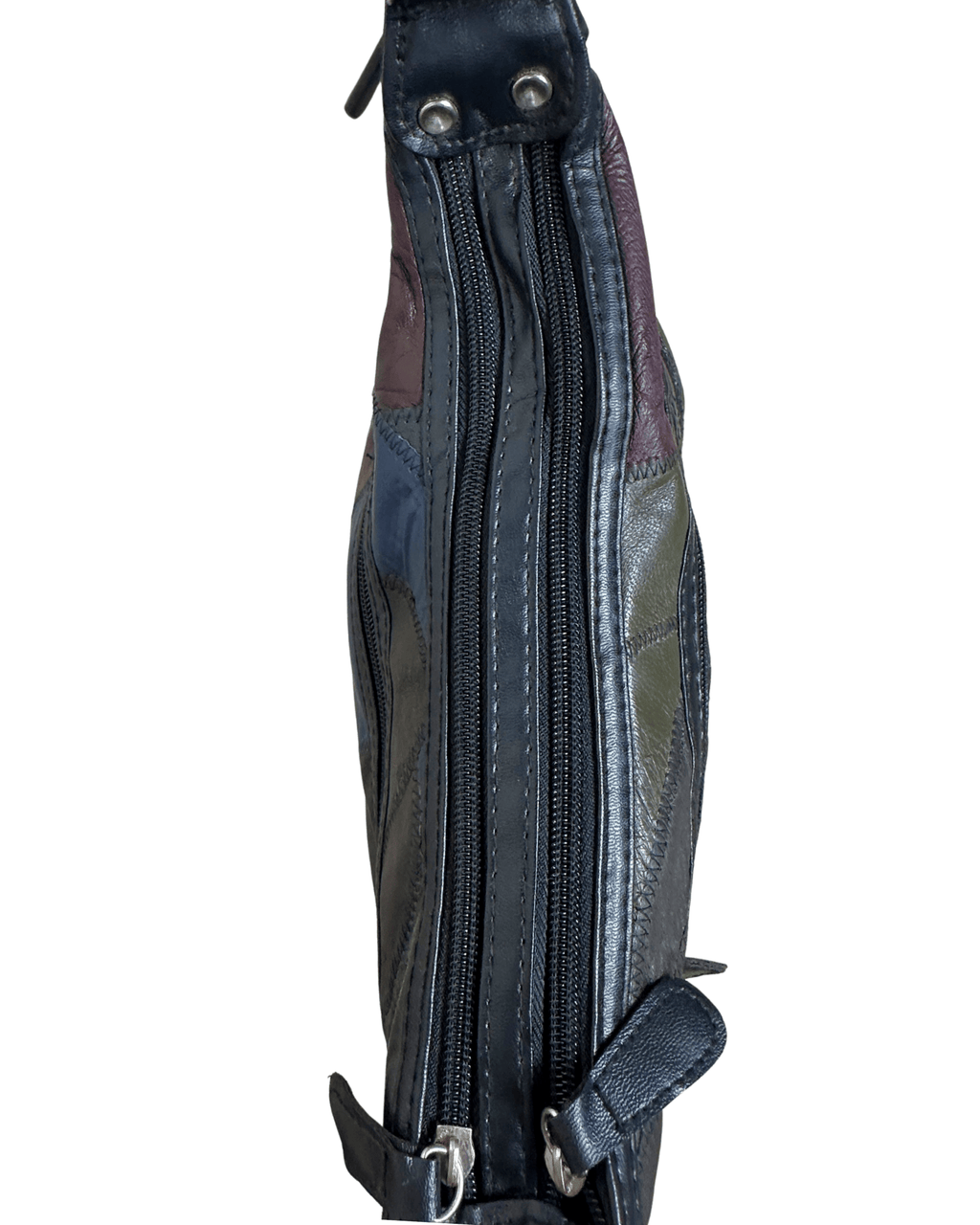Treviso Multicolor Patch Work Genuine Leather Shoulder Bag - Funkify