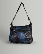 Treviso Multicolor Patch Work Genuine Leather Shoulder Bag - Funkify