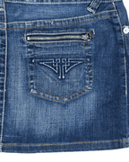 TRF Jeans Denim Micro - Mini Skirt - Funkify