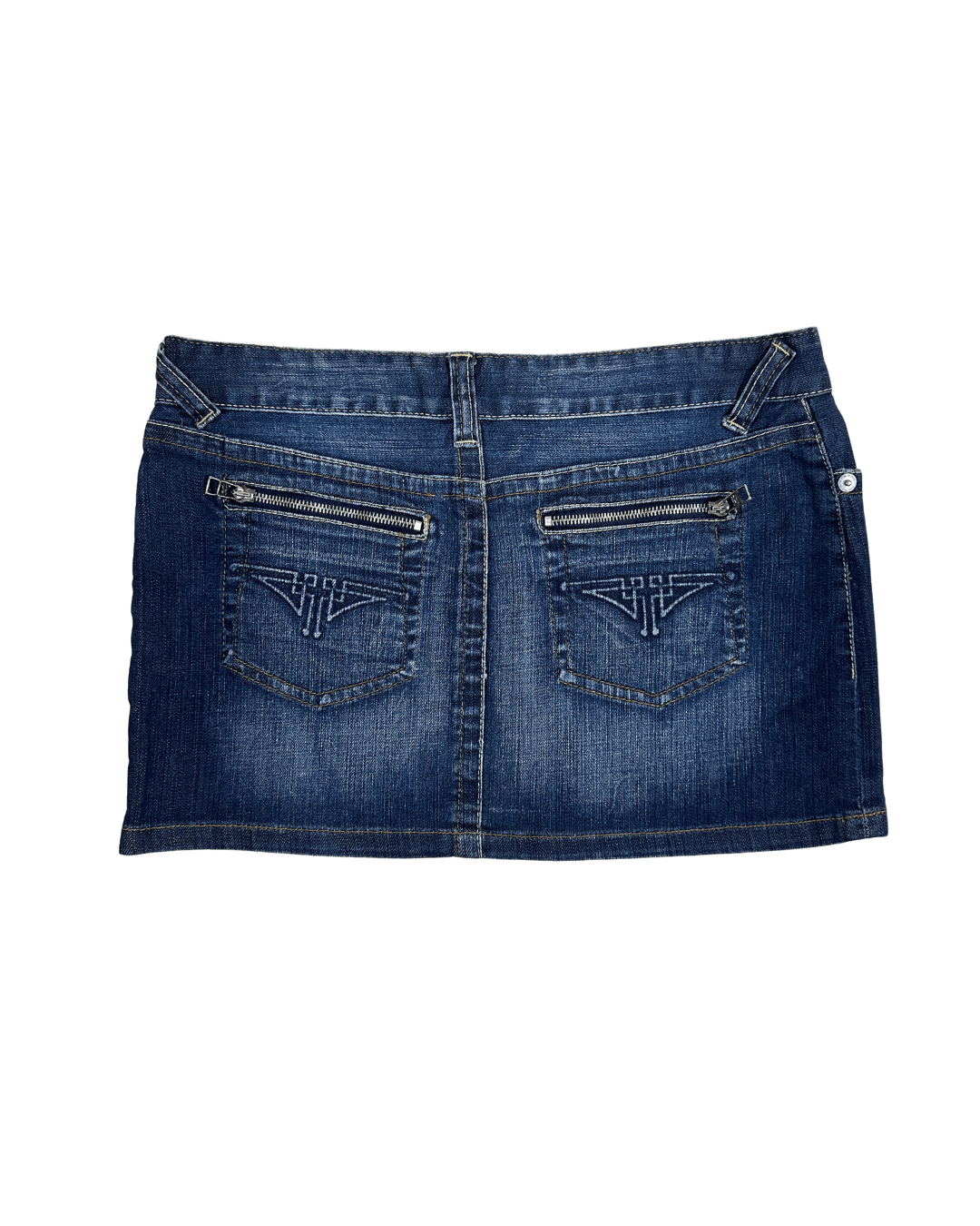 TRF Jeans Denim Micro - Mini Skirt - Funkify