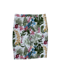 Tropical Floral Print Pencil Skirt - Funkify