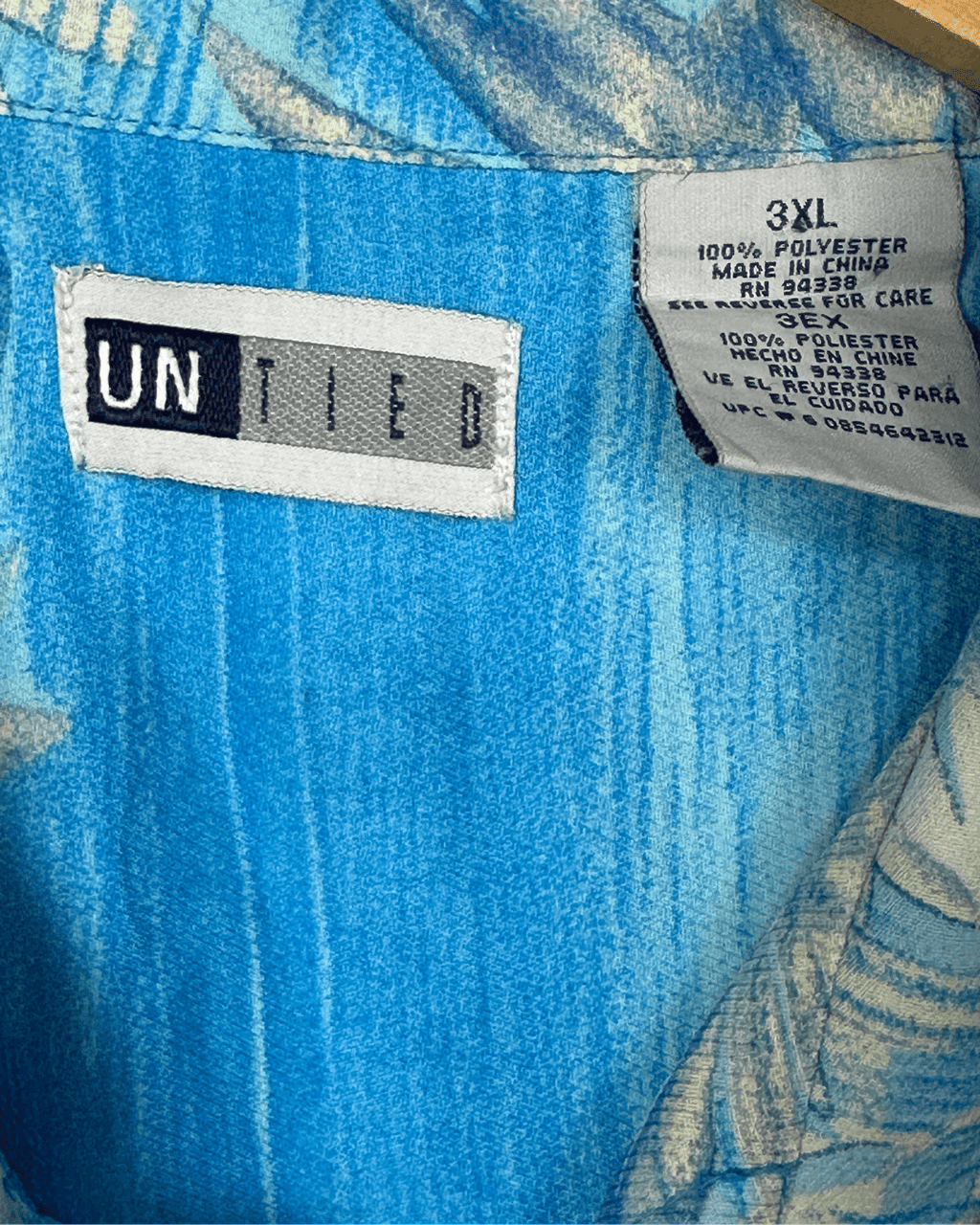 Untied Hawaiian Shirt 3XL - Funkify