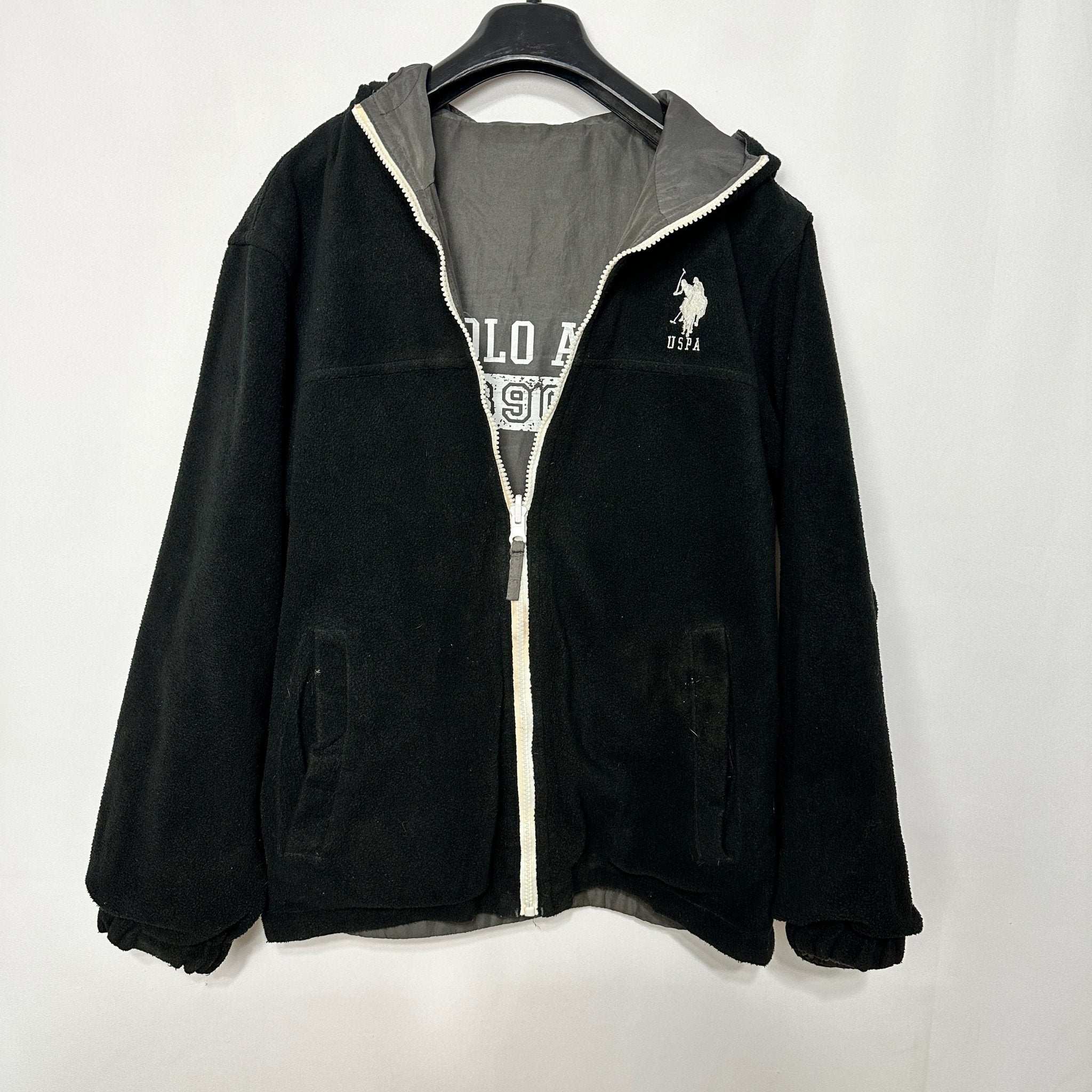 U.S. Polo 2in1 Reversible Jacket Women's Large - Funkify