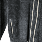 V-gass Soft Knit Zip-up Cardigan Medium - Funkify