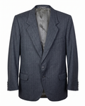Vintage Valentino Uomo Pinstripe Pure Virgin Wool Blazer