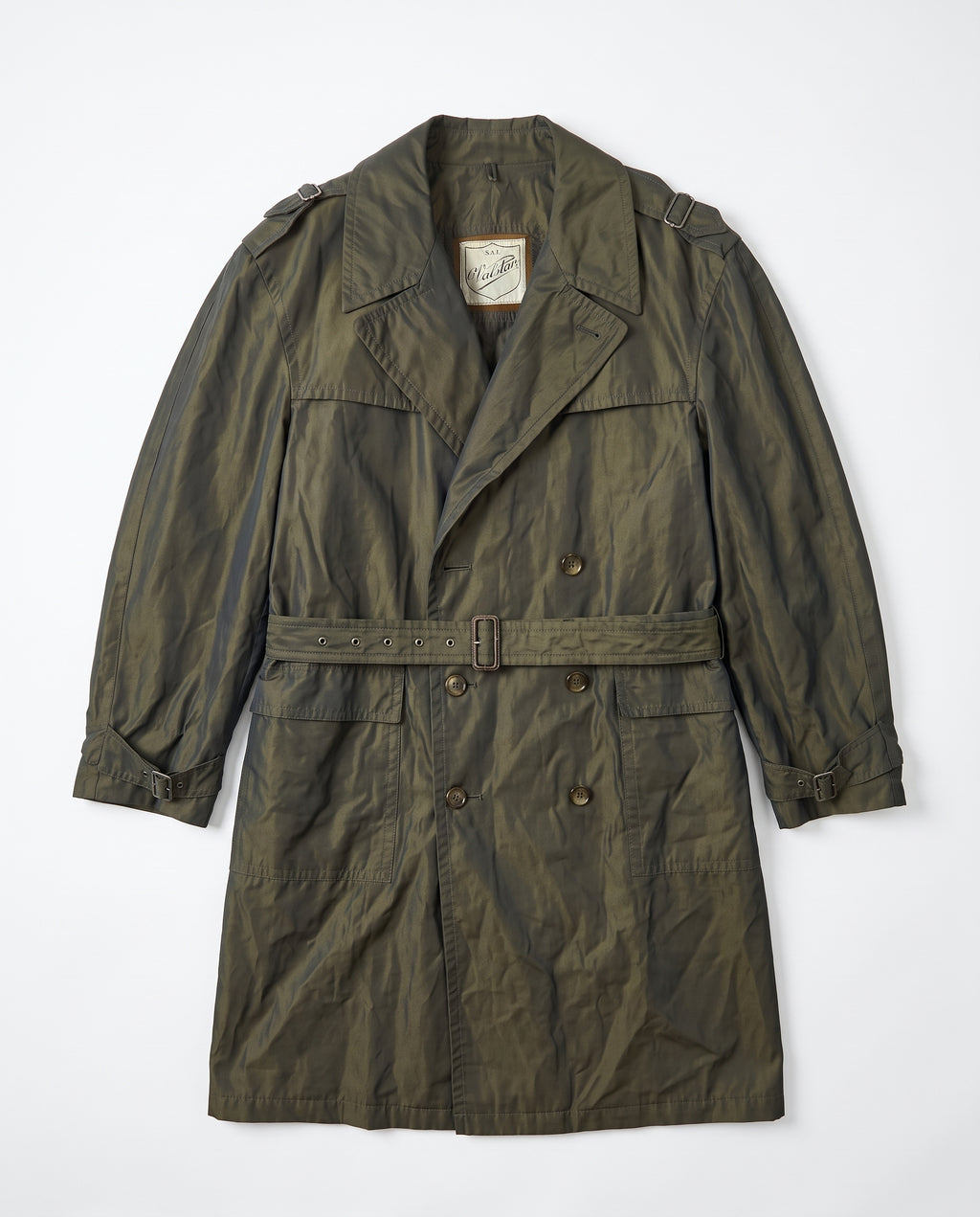 Vintage Valstar S.A.I. Double Breasted Trench Coat  - EU 58