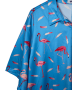Vatpave Two - tone Flamingo Pattern Shirt 3XL - Funkify