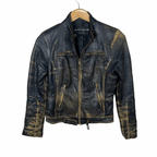 Vera Pelle Genuine Leather Women's Jacket Small - Funkify