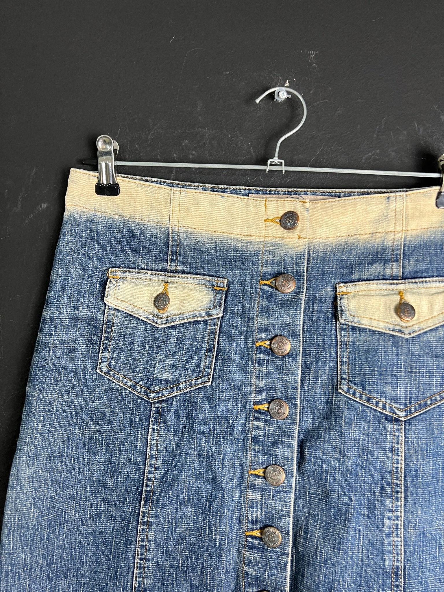 Vero Moda Button Down Skirt - Funkify