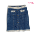 Vero Moda Button Down Skirt - Funkify