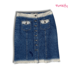 Vero Moda Button Down Skirt - Funkify