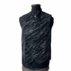 Vest, slip-on necktie, and pocket square set, alternate colorway