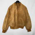 Vinage Deanna Genuine Leather Bomber Jacket Medium - Funkify