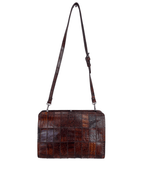 Vintage 1960s Paco's Valencia Crocodile Leather Crossbody Bag - Funkify